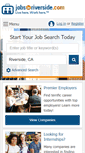 Mobile Screenshot of jobsinriverside.com